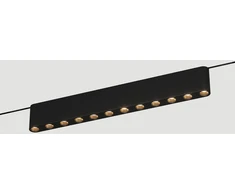 10W LED šviestuvas į magnetinę sistemą ZAMBELIS MAGNETIC 3MM, juodas, 3000K, dimeriuojamas, 25122