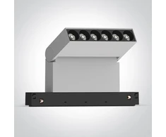 10W LED šviestuvas į magnetines sistemas MINI/MIDI, baltas, 3000/3500/4000K, 48V, 38°, 42124AA/W/V