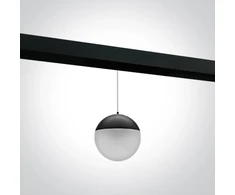 10W LED šviestuvas į magnetines sistemas MINI/MIDI/MAXI/P&amp;P, juodas, 3000/3500/4000K, 48V, 42136/B/V