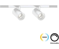 10W LED šviestuvas į magnetinius bėgelius SLIM MAGNETIC, baltas, 3000K, dimeriuojamas, 4288901