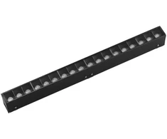 10W LED šviestuvas, montuojamas į DAVINCI sistemą, juodas, 3000K