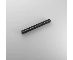 10W LED šviestuvas, montuojamas į DAVINCI sistemą, juodas, 3000K