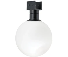 10W LED šviestuvas, montuojamas į NOVO bėgelį, juodos/baltos sp., 48V, 3000K, IP65, 4331800