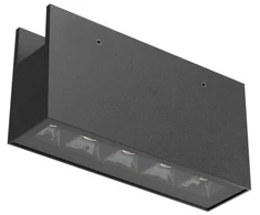 10W LED šviestuvas, montuojamas į XFORT bėgelį, 48V, juodas, 2700K, IP65, 140mm, dimeriuojamas, FRT21UWW SP SBK