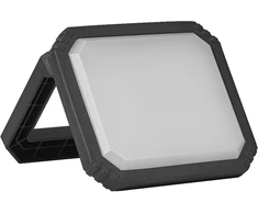 10W LED žibintuvėlis - prožektorius ESSENTIALS USB, juodas, 6500K, dimeriuojamas, su baterija, IP54