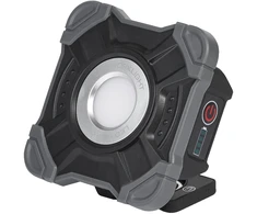 10W LED žibintuvėlis - prožektorius WORKLIGHTS VALUE USB, juodos/pilkos sp., 6500K, dimeriuojamas, su baterija, IP54