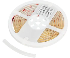 10W/m LED juosta, 4000K, IP65, 12V, 5m ritė