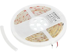 10W/m LED juosta, 6500K, IP65, 12V, 5m ritė