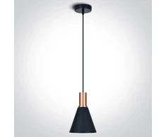 10W pakabinamas šviestuvas, vario sp., E27, 63122/CU