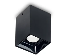 Lubinis šviestuvas Ideal Lux 10W ceiling lamp with 1 light NITRO, 3000K, baltas