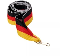 11 mm juosta - juoda, raudona ir geltona