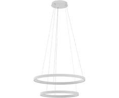 110W LED pakabinamas šviestuvas ICONIC, baltas, 3000/4000K, dimeriuojamas, 01-3920