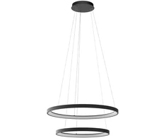 110W LED pakabinamas šviestuvas ICONIC, juodas, 3000/4000K, dimeriuojamas, 01-3922