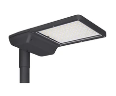 115W LED gatvės šviestuvas FLEX LARGE 1DIM, tamsiai pilkas, 3000K, IP66, 165x55°