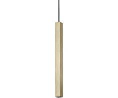 11,5W LED pakabinamas šviestuvas ULTRATHIN, žalvario sp., 3000K, 339740