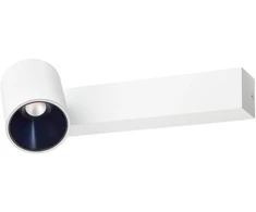 Lubinis šviestuvas 11,5W LED paviršinis šviestuvas TAKTO, matinės baltos sp., 2700K, dimeriuojamas, 01-4195