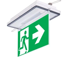 11W avarinis/evakuacinis šviestuvas VELLA SOH 400 M 2H AT IP65, baltas