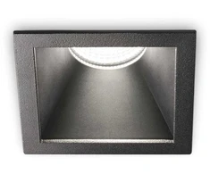 Lubinis šviestuvas Ideal Lux Įleidžiamas šviestuvas Game Square 11W 2700K Bk Bk
