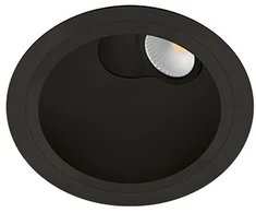 11W įleidžiamas šviestuvas POINTER, matinės juodos sp., 2700K, 37°