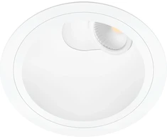 11W įleidžiamas šviestuvas POINTER, matinės baltos sp., 2700K, 56°