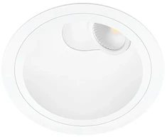 11W įleidžiamas šviestuvas POINTER, matinės baltos sp., 2700K, 56°