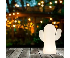 11W LED įkraunamas šviestuvas PANCHITO, baltas, 6000K/RGB, IP43, su microUSB jungtimi