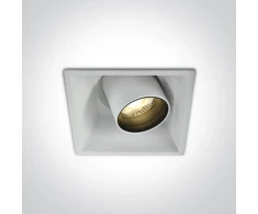 11W LED įleidžiamas pakreipiamas šviestuvas, baltas, 3000K, 51111C/W/W