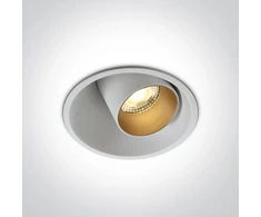 11W LED įleidžiamas pakreipiamas šviestuvas, baltas, 3000K, 11111C/W/W
