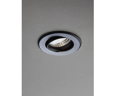 11W LED įleidžiamas pakreipiamas šviestuvas MT 145 LED, juodas, 3000K