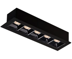 11W LED įleidžiamas šviestuvas ADEN, juodas, 3000K, 4260700