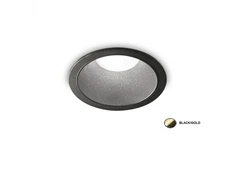 11W LED įleidžiamas šviestuvas GAME, juodos/aukso sp., 4000K, 341354