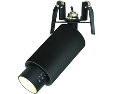 11W LED įleidžiamas šviestuvas, juodas, 3000K, 1928-B