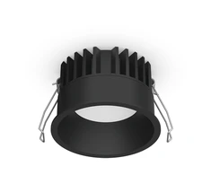 11W LED įleidžiamas šviestuvas TECH, juodas, 3000/4000K, dimeriuojamas, IP65, E3987070NDT