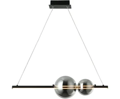 11W LED pakabinamas šviestuvas, juodas, 3000K, dimeriuojamas, 22109