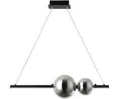 11W LED pakabinamas šviestuvas, juodas, 3000K, dimeriuojamas, 22109