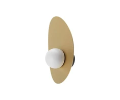 11W LED sieninis šviestuvas CODY, aukso sp., 3000K, 01-3287