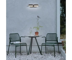 11W LED sieninis šviestuvas KANSAS, juodas, 3000K, dimeriuojamas, IP54, A2025200NDT