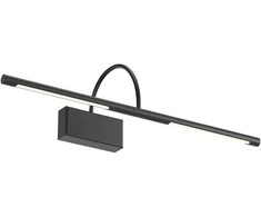 11W LED sieninis šviestuvas KENDO, juodas, 3000K, 01-3467