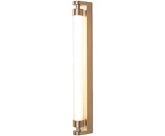 11W LED sieninis šviestuvas LINEO, aukso sp., 2700/3000K, dimeriuojamas, IP44, A4008070ODT