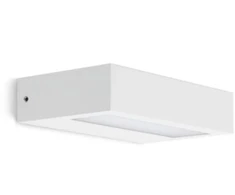 11W LED sieninis šviestuvas TREND FLAT 200, baltas, 3000K, IP55