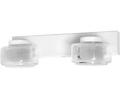 Sieninis šviestuvas 11W LED sieninis vonios šviestuvas ORBIS FLAME, baltas, 3000/4000K, IP44