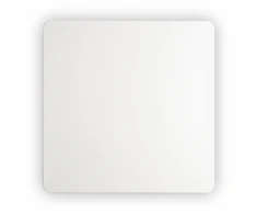 Sieninis šviestuvas Ideal Lux 11W wall lamp with 1 light COVER, 3000K, aliuminio