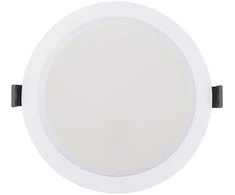 12/15/18W LED įleidžiamas šviestuvas COMFORT, baltas, 3000/4000K, 95°, IP44, DALI