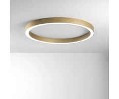 120W LED lubinis šviestuvas DEMOS, aukso sp., CCT
