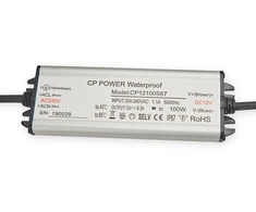 120W LED maitinimo šaltinis, 12V, plieno sp., IP67