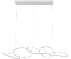 120W LED pakabinamas šviestuvas BIAS, baltas, 3000/4500/6500K, dimeriuojamas, 01-3391
