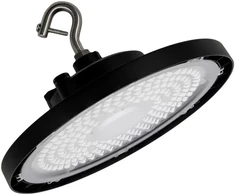 120W LED UFO šviestuvas HIGH BAY V, juodas, 5700K, 90°