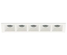 12,5W LED įleidžiamas šviestuvas KURA X5, baltas, 3000K, 52°