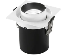 12,5W LED įleidžiamas šviestuvas OUTSIDER, baltas, CCT