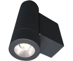 12,5W LED sieninis šviestuvas BERYL PROOF, juodas, 4000K, IP65
